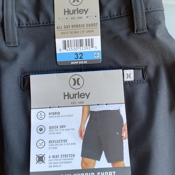 NWT MENS HURLY SHORTS SIZE 32 - Picture 4 of 4